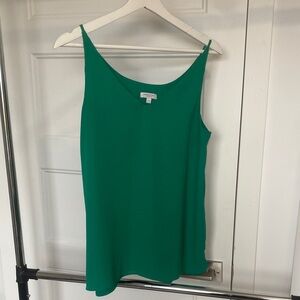 Reitmans Emerald Green Sleeveless V-Neck Camisole